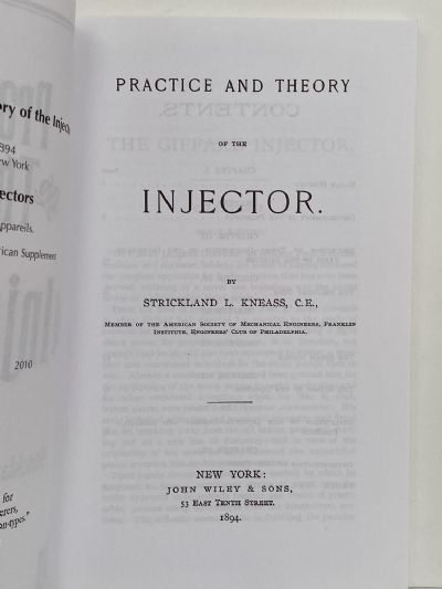 PRACTICE THEORY of the INJECTOR