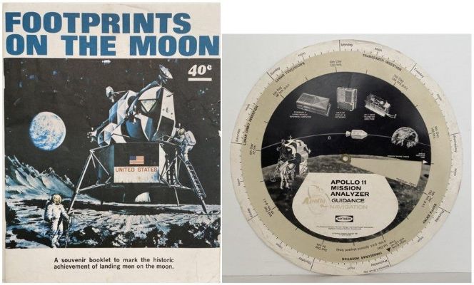 FOOTPRINTS ON THE MOON + APOLLO 11 Mission Analyzer