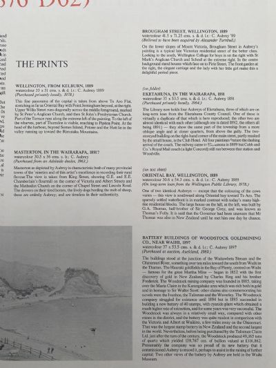 OLD PRINTS: Watercolours 1876 - 1906