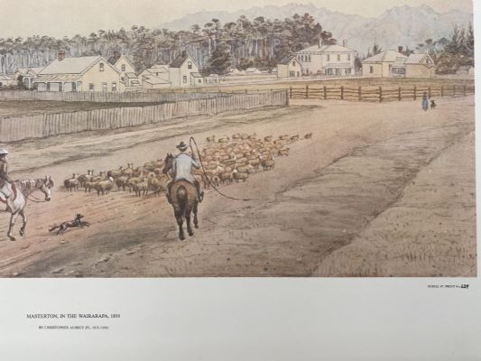OLD PRINTS: Watercolours 1876 - 1906