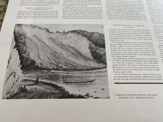 OLD PRINTS: Three Watercolours 1849 - 1860 by Colonel Charles Emilius Gold