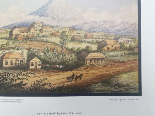 OLD PRINTS: Three Watercolours 1849 - 1860 by Colonel Charles Emilius Gold
