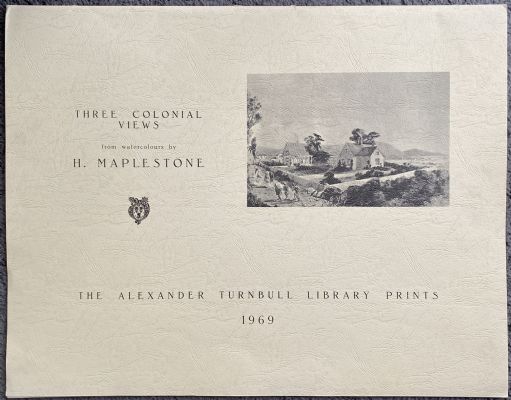 OLD PRINTS: Three Colonial Views 1849 