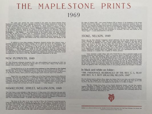 OLD PRINTS: Three Colonial Views 1849