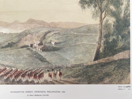 OLD PRINTS: Three Colonial Views 1849