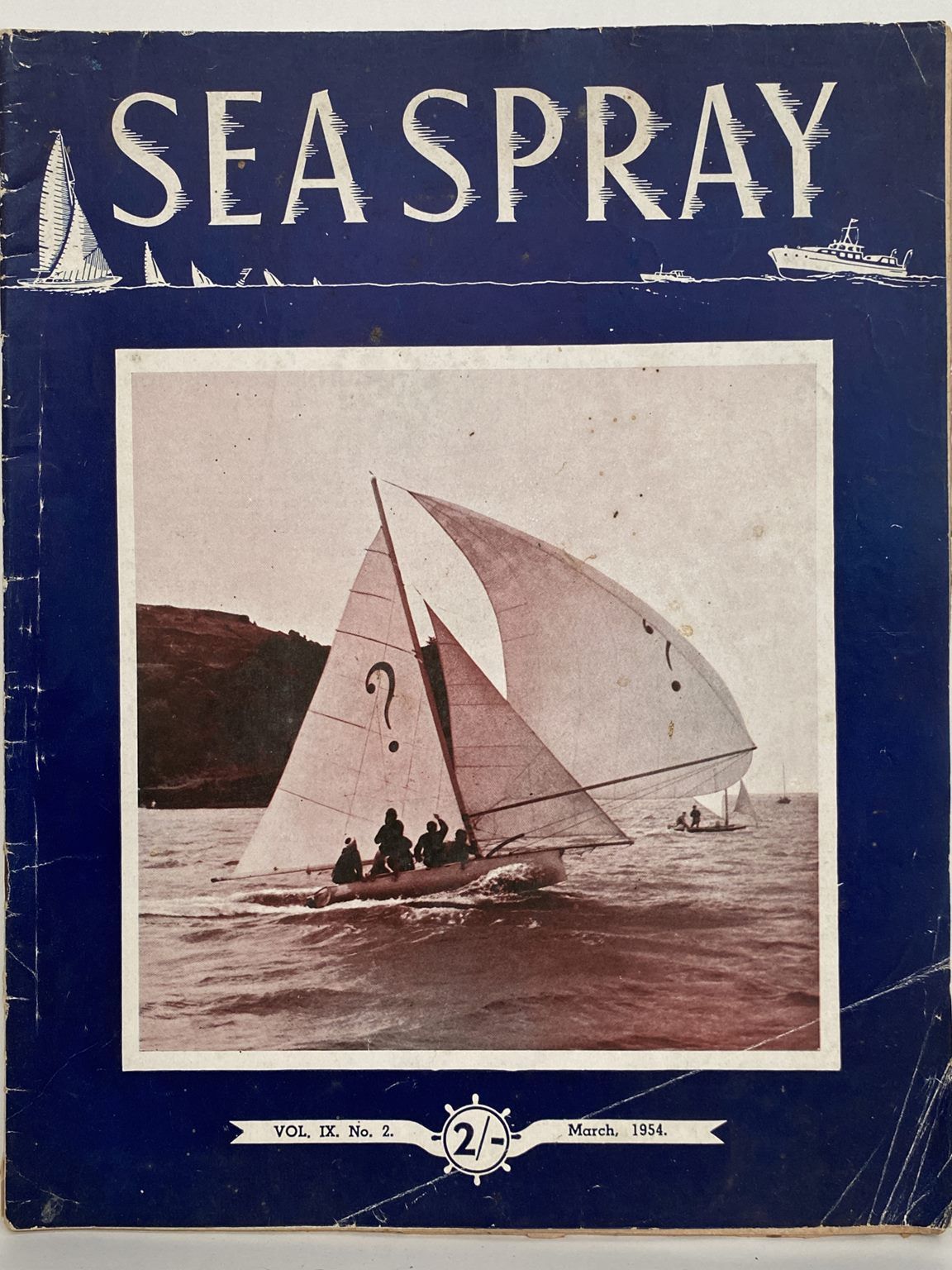 VINTAGE MAGAZINE: Sea Spray - Vol. 9, No. 2 - March 1954