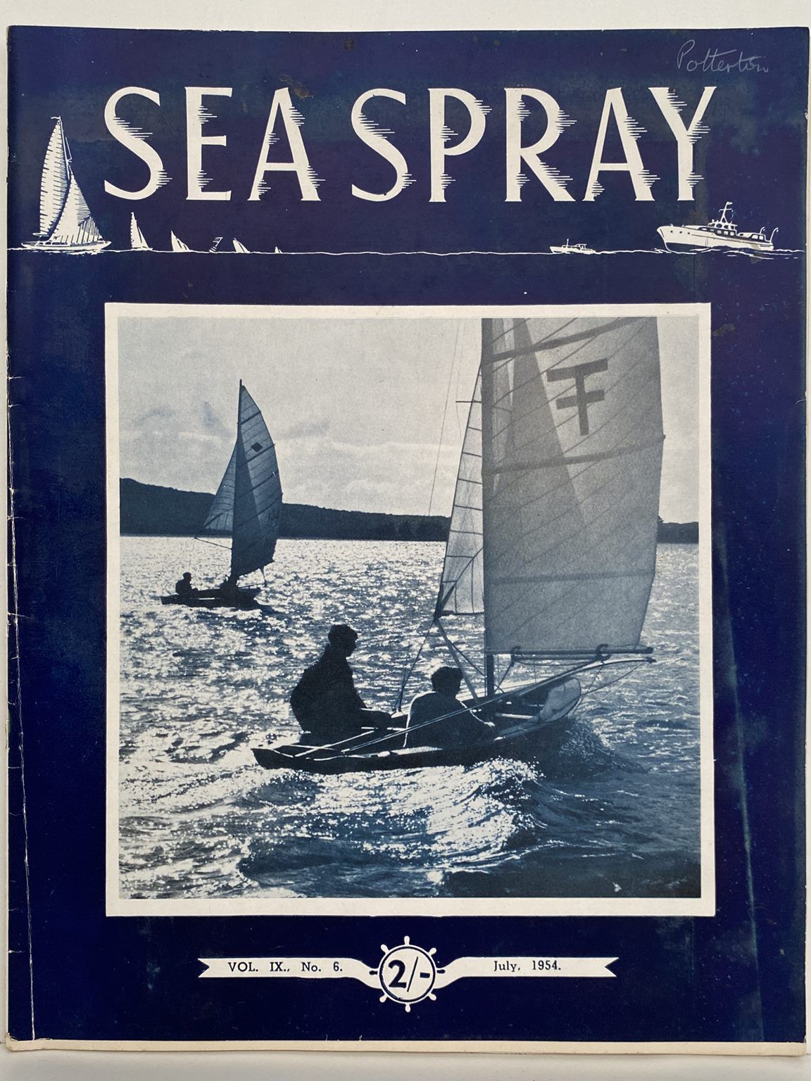 VINTAGE MAGAZINE: Sea Spray - Vol. 9, No. 6 - July 1954