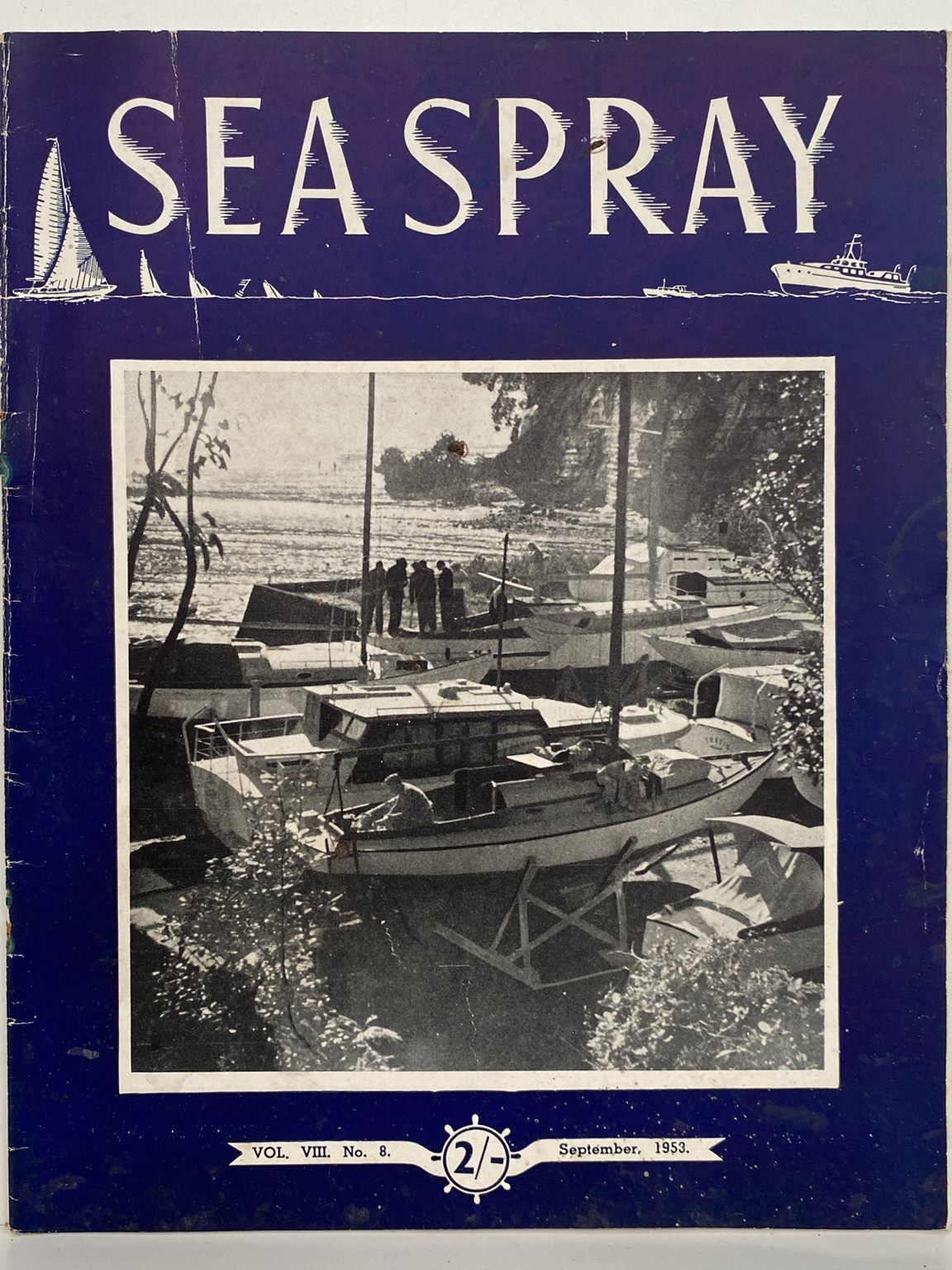 VINTAGE MAGAZINE: Sea Spray - Vol. 8, No. 8 - September 1953