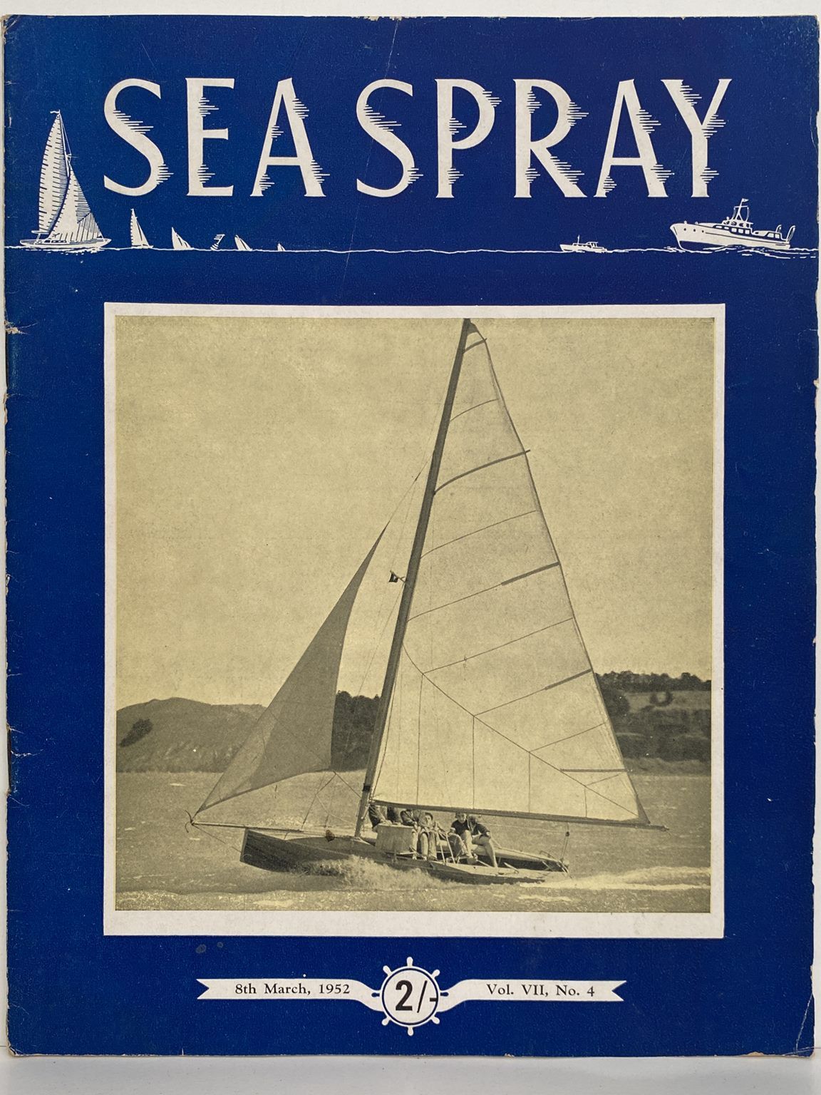 VINTAGE MAGAZINE: Sea Spray - Vol. 7, No. 4 - March 1952