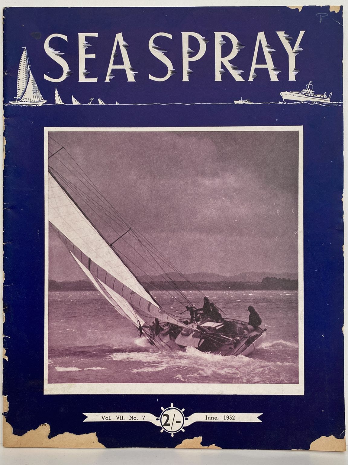 VINTAGE MAGAZINE: Sea Spray - Vol. 7, No. 7 - June 1952