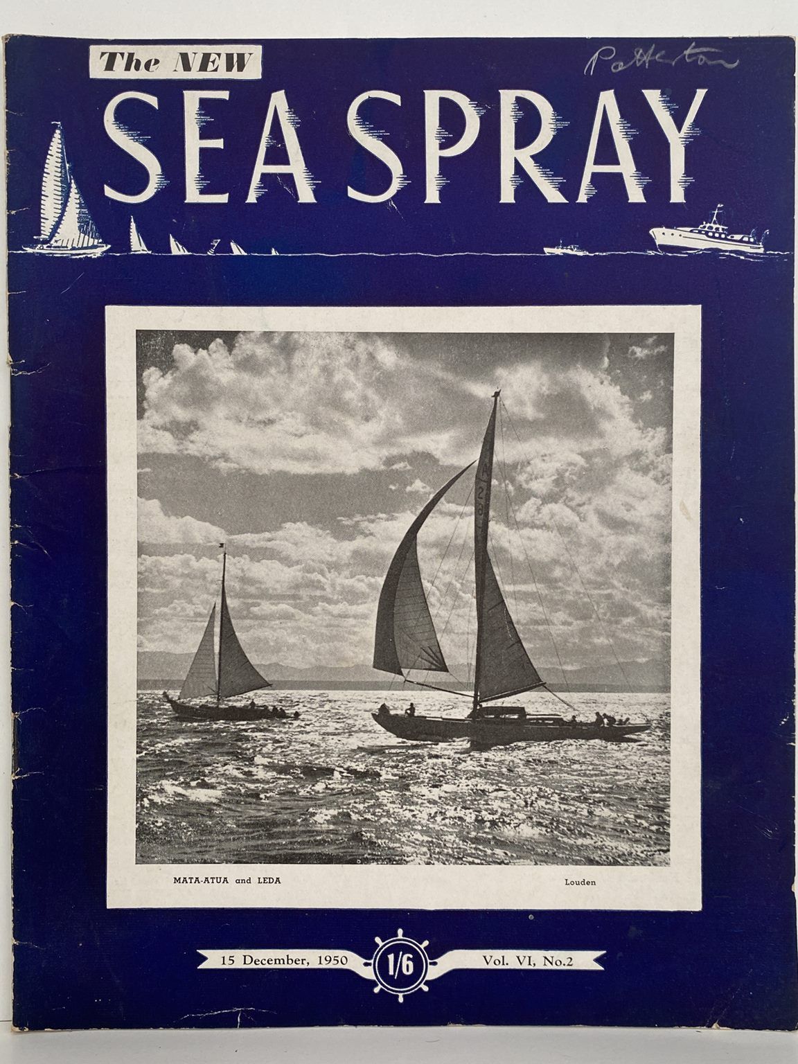 VINTAGE MAGAZINE: Sea Spray - Vol. 6, No. 2 - December 1950