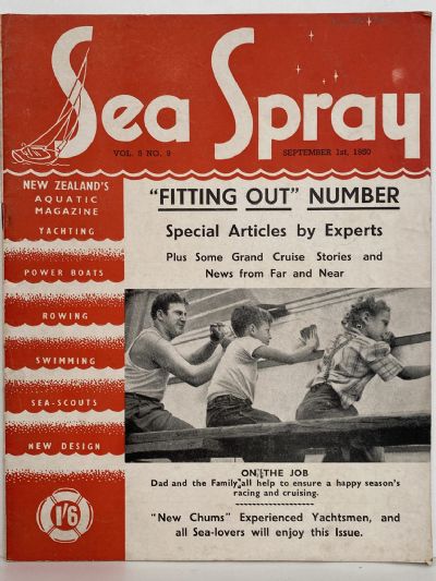 VINTAGE MAGAZINE: Sea Spray - Vol. 5, No. 9 - September 1950