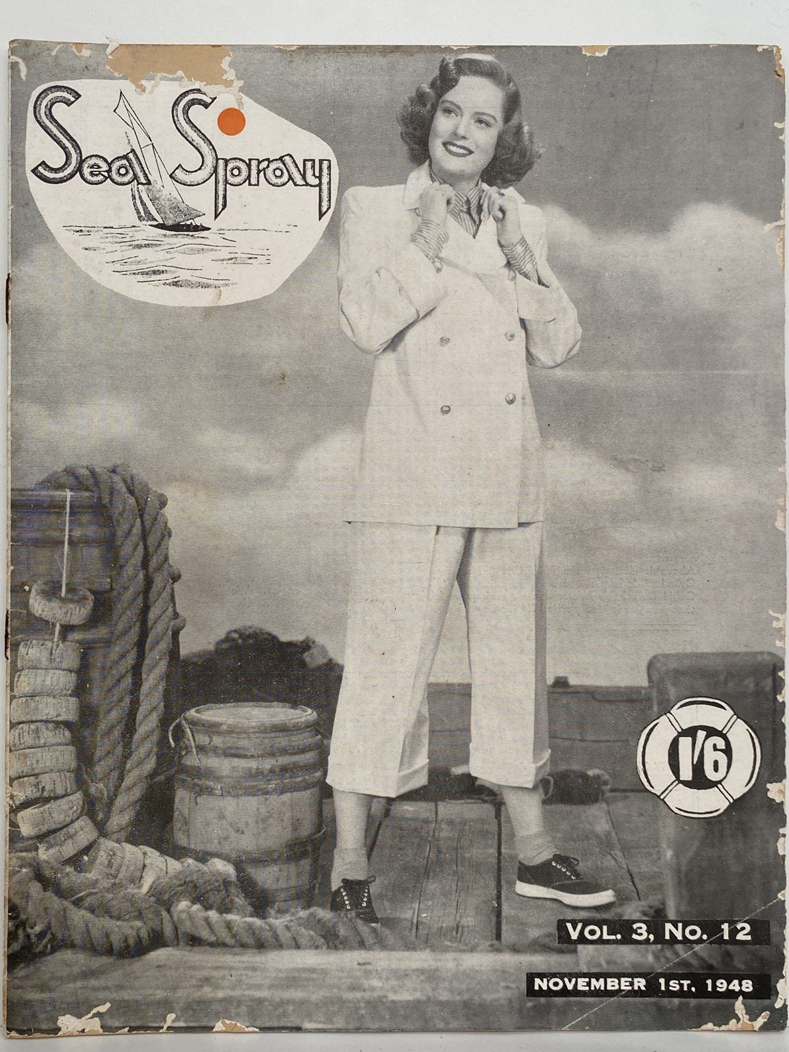 VINTAGE MAGAZINE: Sea Spray - Vol. 3, No. 12 - November 1948