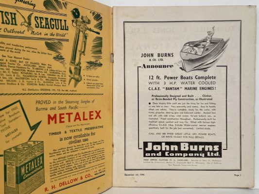 VINTAGE MAGAZINE: Sea Spray - Vol. 2, No. 1 - December 1946