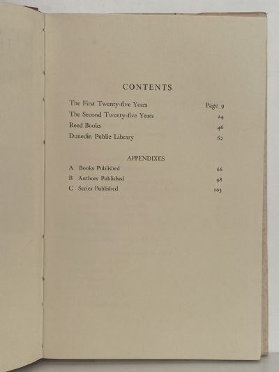THE HOUSE OF REED: 50 Years of Publishing in New Zealand 1907-1957