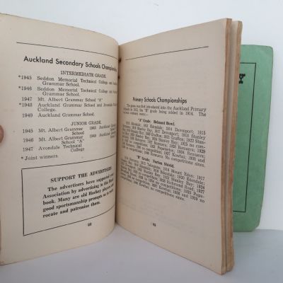 Auckland Hockey Association : Official Handbook 1950