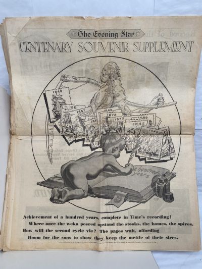 OLD NEWSPAPER: The Evening Star 1888 - 1948 Otago Centenary Souvenir