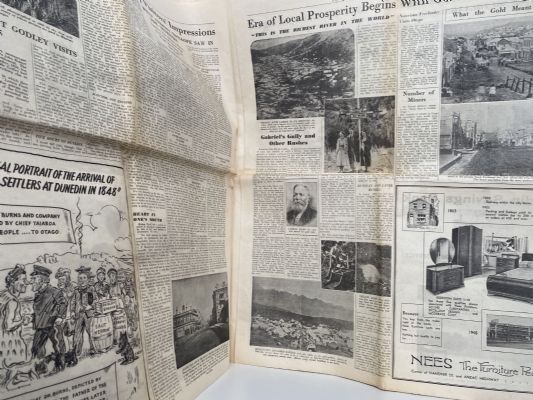 OLD NEWSPAPER: The Evening Star 1888 - 1948 Otago Centenary Souvenir