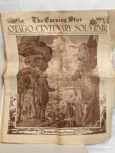OLD NEWSPAPER: The Evening Star 1888 - 1948 Otago Centenary Souvenir