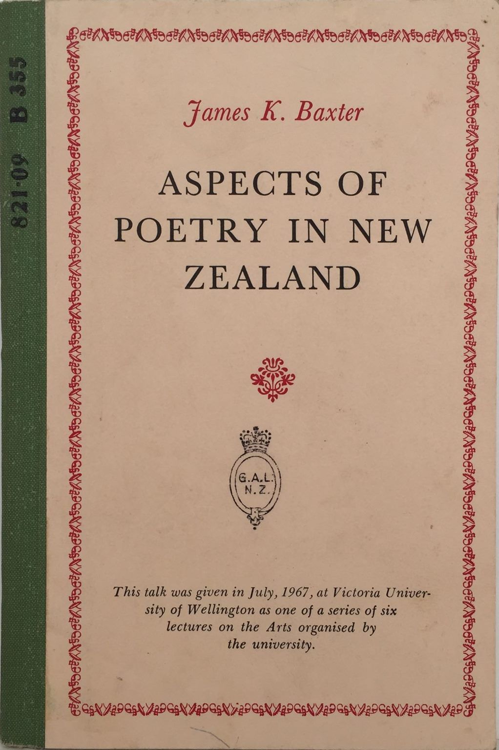 ASPECTS OF POETRY IN NEW ZEALAND