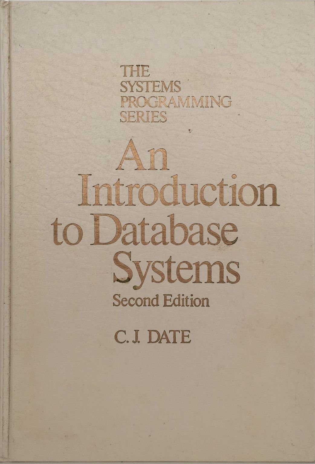 AN INTRODUCTION TO DATABASE SYSTEMS