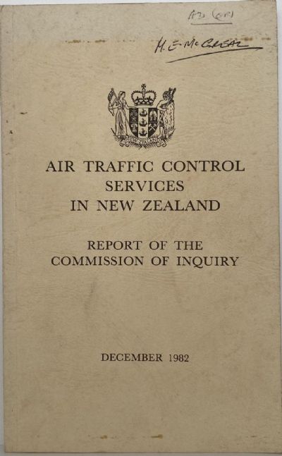 AIR TRAFFIC CONTOL SERVICES: Commission Inquiry Report 1982 