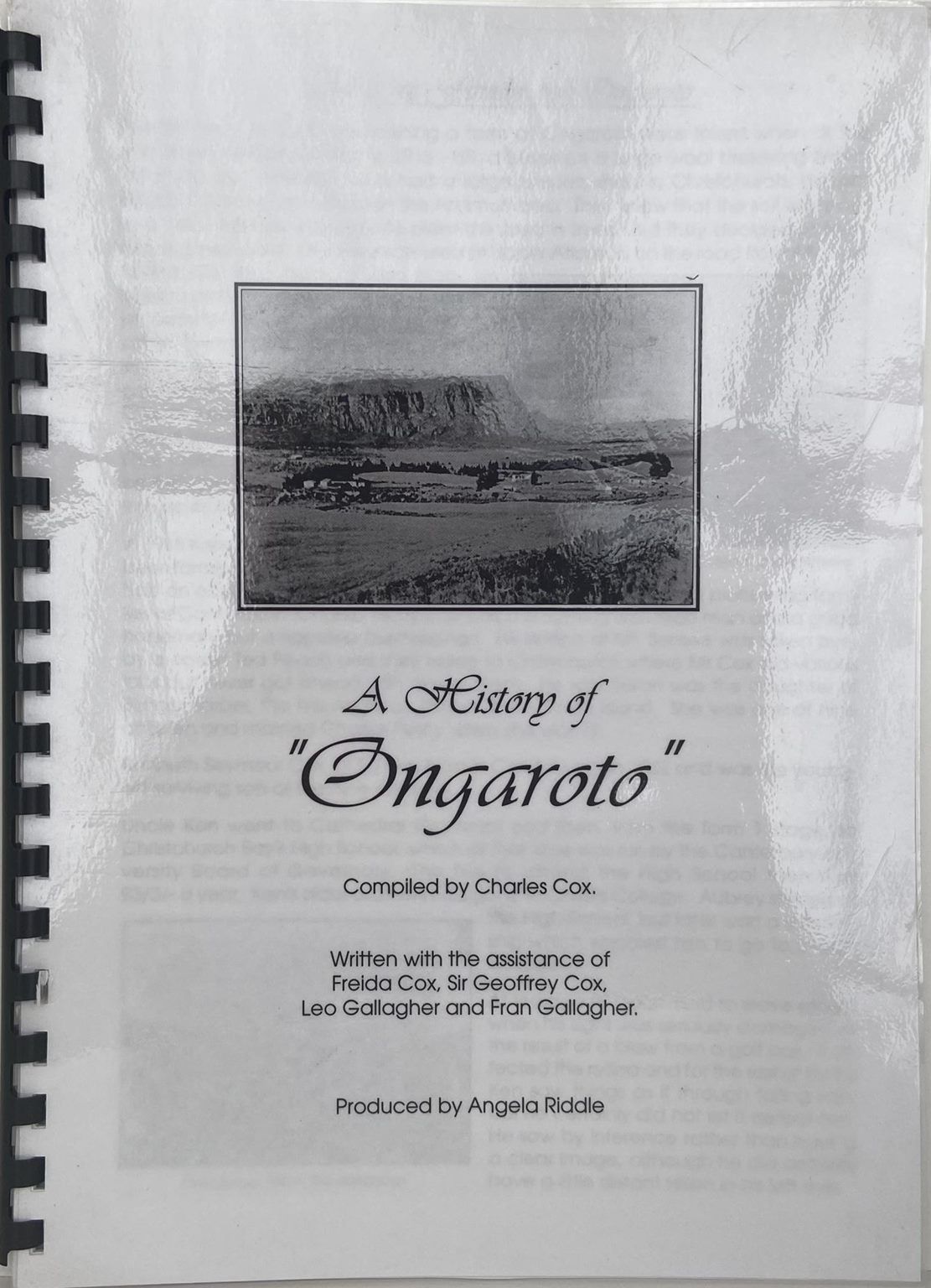 A History of Ongaroto