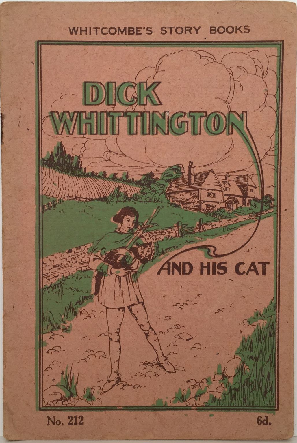 DICK WHITTINGTON AND HIS CAT - Whitcombe's Story Books No 212