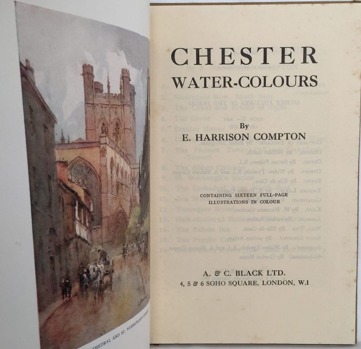 CHESTER WATER COLOURS
