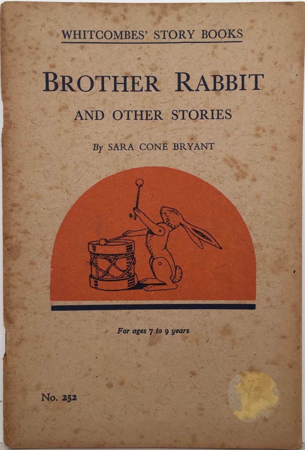 BROTHER RABBIT and Other Stories: Whitcombe's Story Books No 252