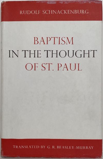 BAPTISIM IN THE THOUGHT OF ST. PAUL 