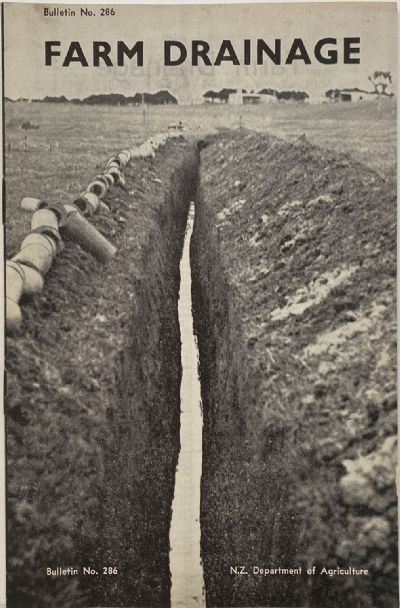 FARM DRAINAGE by D F Scott: Bulletin No. 286 