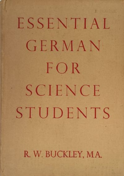 ESSENTIAL GERMAN FOR SCIENCE STUDENTS 