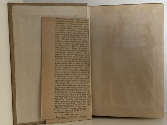 LIFE AND WORK of SAMUEL MARSDEN