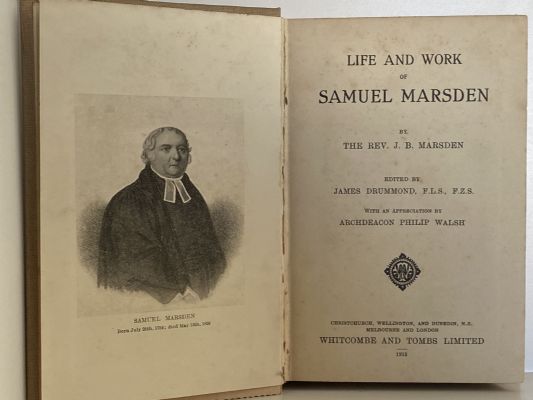 LIFE AND WORK of SAMUEL MARSDEN