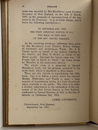 LIFE AND WORK of SAMUEL MARSDEN