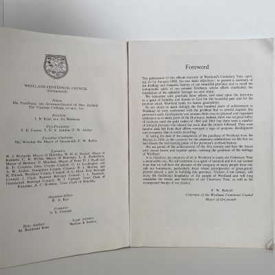 WESTLAND'S GOLDEN CENTURY 1860 - 1960