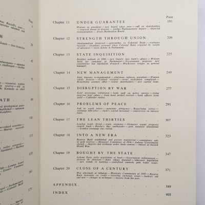 BANKERS HUNDRED: History of Bank of New Zealand 1861 - 1961