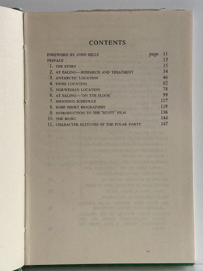 SCOTT OF THE ANTARCTIC: The Film and its Production