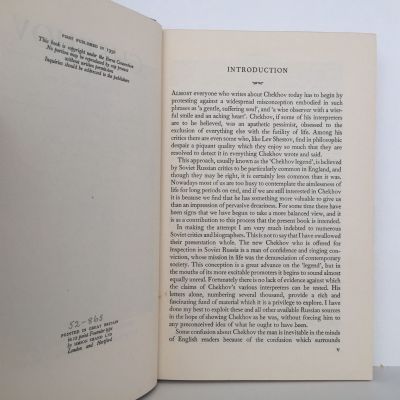 CHEKHOV: A Biographical and Critical Study