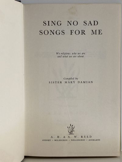 SING NO SAD SONGS FOR ME