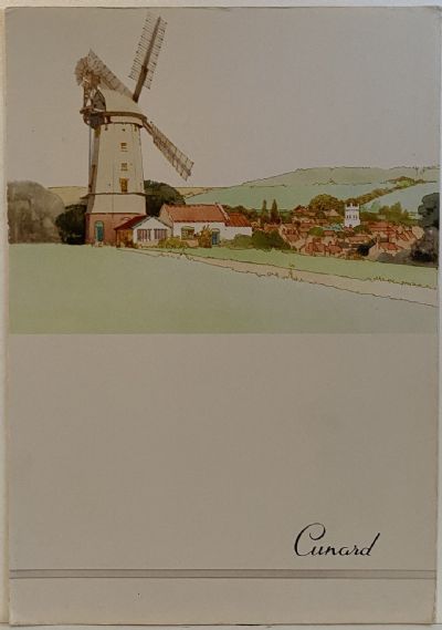 MARITIME MEMORABILIA: Cunard Line - RMS Queen Mary - Luncheon Menu 22 June 1952 