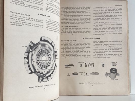 HILLMAN Workshop Repair Manual - Series HB-HC Hunter, Hunter GT and Arrow