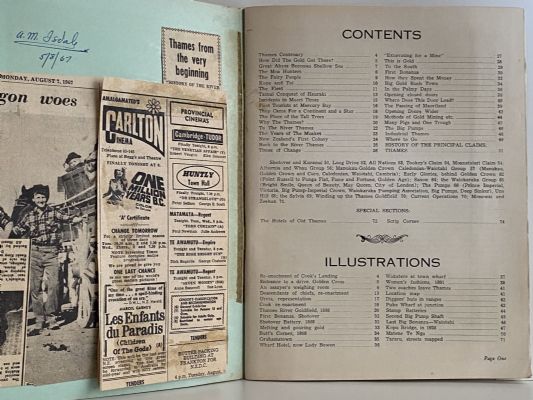 HISTORY OF THE RIVER THAMES NZ