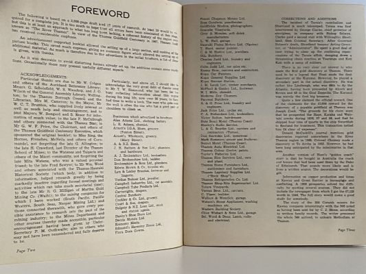 HISTORY OF THE RIVER THAMES NZ