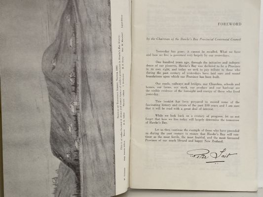 PICTURE OF A PROVINCE: Hawke's Bay Provincial Centennial 1858 -1958