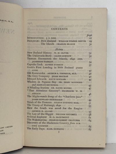 A BOOK OF NEW ZEALAND