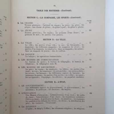 Vocabulaire Francais