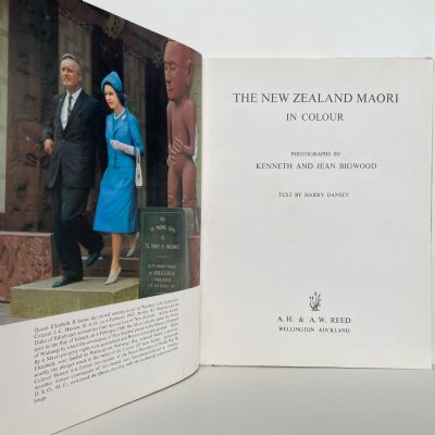 THE NEW ZEALAND MAORI IN COLOUR