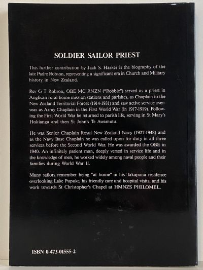 SOLDIER, SAILOR, PRIEST: Biography of Rev G.T. Robson 1887-1979